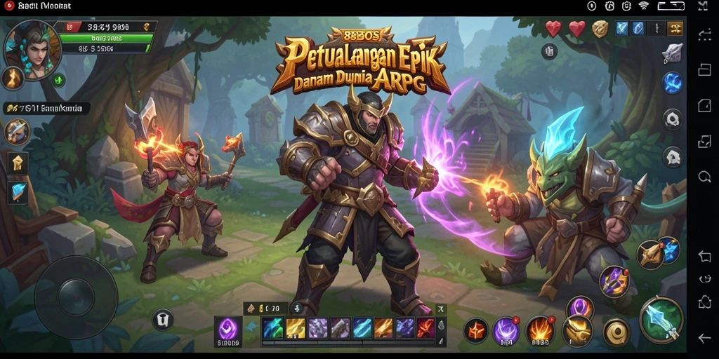Screenshot gameplay 88BOS dengan aksi pertempuran yang menegangkan.