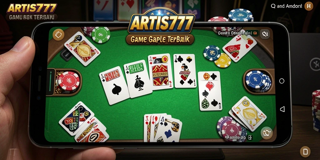 Tampilan gameplay Gaple yang menarik dan interaktif.