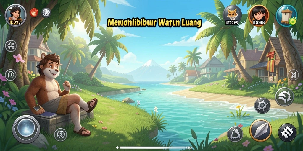 Tampilan menarik dari gameplay <strong>ID098</strong>, penuh warna dan dinamis.