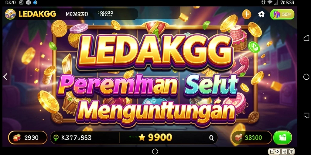 Tampilan gameplay LEDAKGG yang mengasyikkan dan penuh warna.