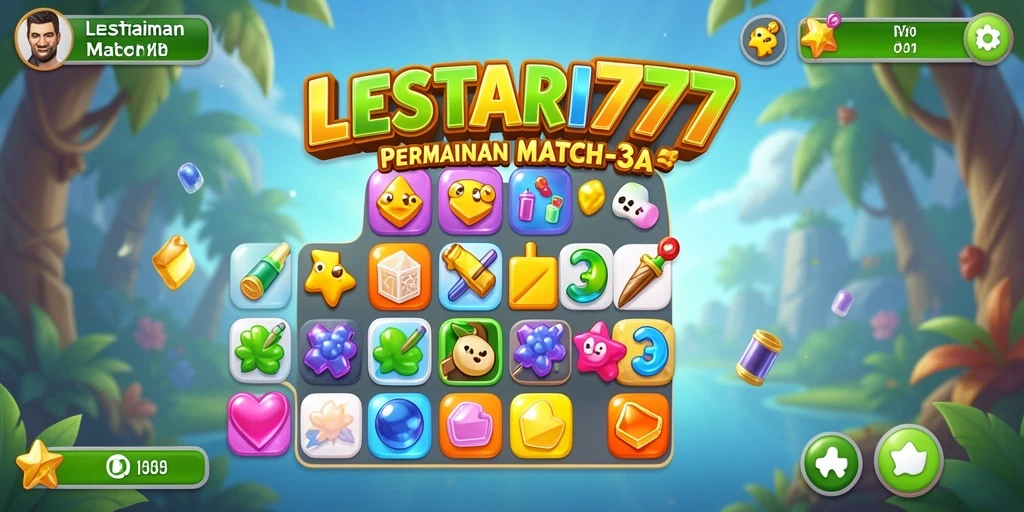 Tampilan gameplay LESTARI777 yang memukau dan penuh warna.