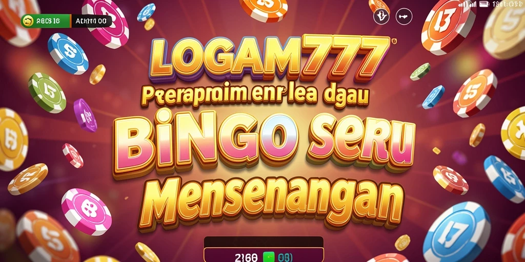 Tampilan gameplay seru saat bermain Bingo di LOGAM777.
