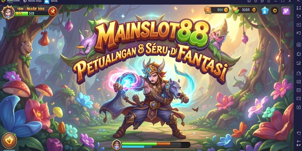 Screenshot MAINSLOT88 menampilkan karakter dalam aksi menjelajahi dunia petualangan.