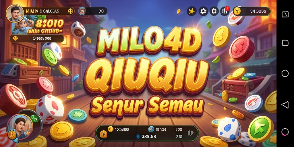 Screenshot gameplay MILO4D menampilkan aksi seru QiuQiu.