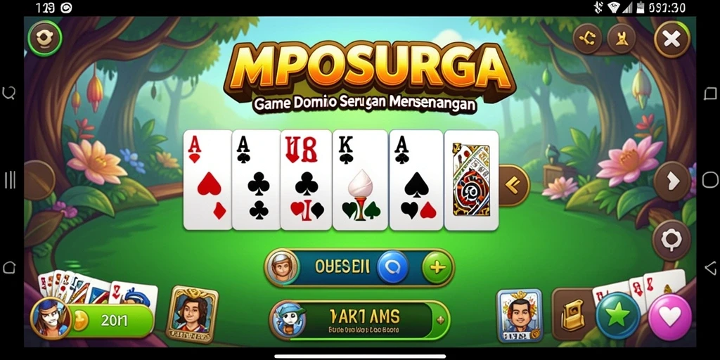 Tampilan menarik gameplay Domino di MPOSURGA.