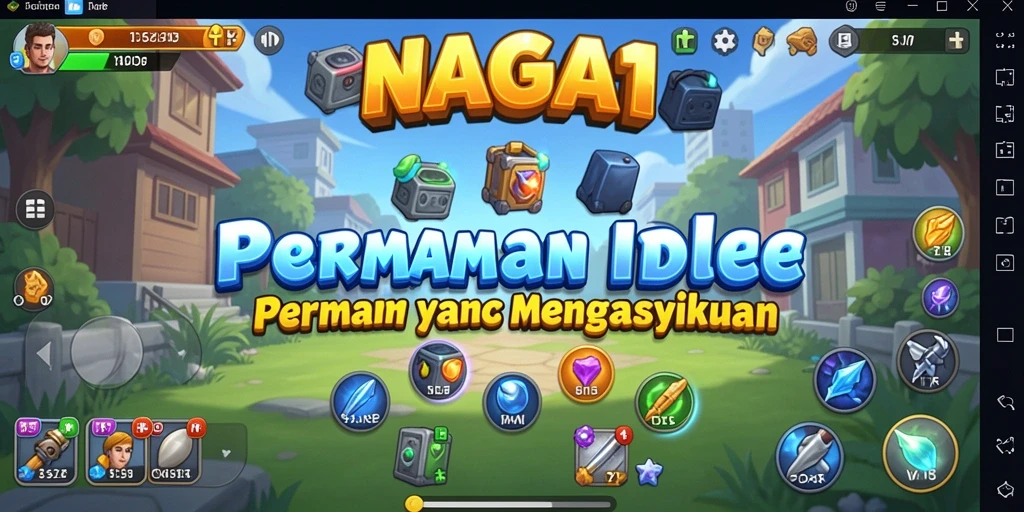 Tampilan gameplay NAGA11 yang menarik dan intuitif untuk semua pengguna.