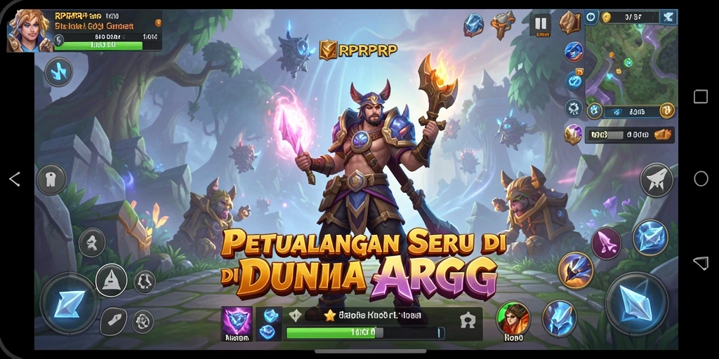 Gameplay epik RPRPRP dengan aksi seru dan grafis menakjubkan.
