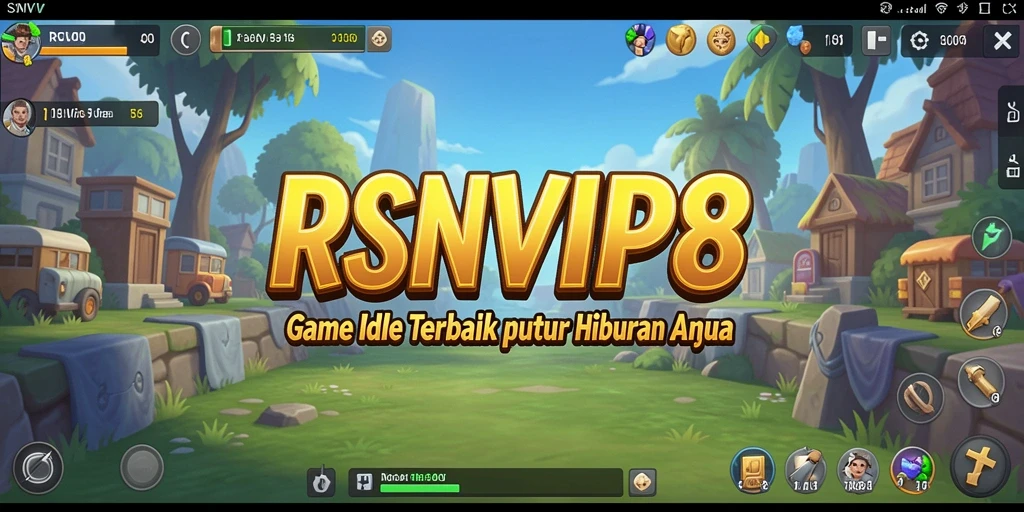 Tampakan gameplay seru di RSNVIP8 dengan strategi Idle.
